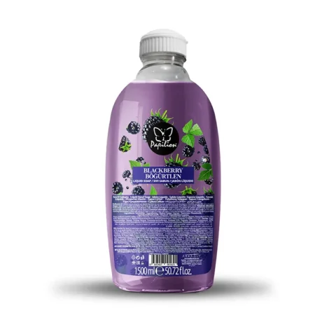 Papilion Mydło do Mycia Rąk w Płynie  Blackberry – Jeżyna 1500ml (Zapas)