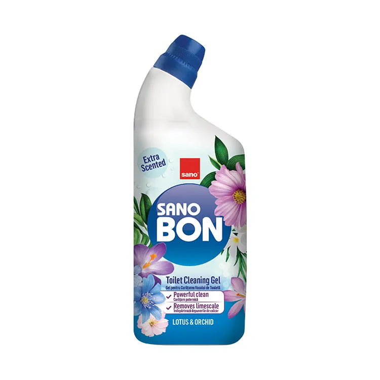 Detergent do muszli klozetowej SANO Bon Gel,Lotus i orchidea 750 ml