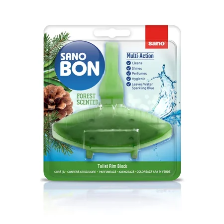 SANO BON GREEN Zawieszka do WC Forest 5 w 1