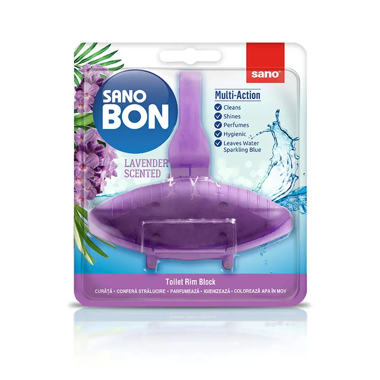 SANO BON ZAWIESZKA DO WC 5W1 LAWENDA 55G