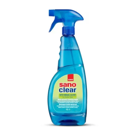 Sano Clear Wielofunkcyjny Detergent do Szyb z octem 1L.