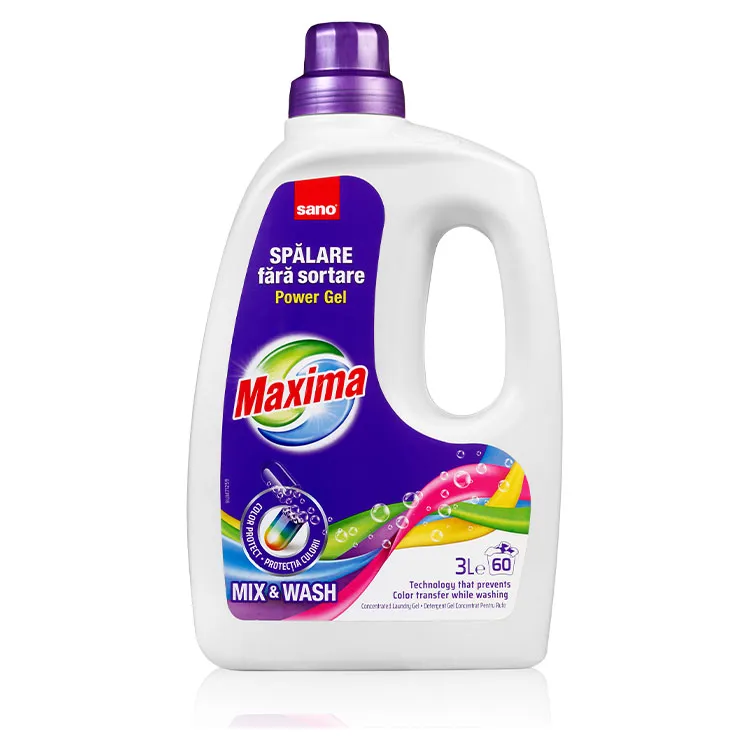 Sano Maxima Żel do prania 3L Mix Wash.
