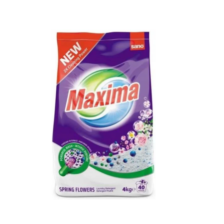 Sano Maxima proszek do prania Spring Flowers 4 kg / 40 prań.