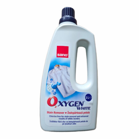 Sano Oxygen Odplamiacz Tlenowy do Białych Tkanin 1L.